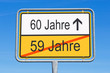 60 Jahre - Jubiläum und Geburtstag