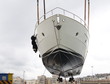 bateau à terre