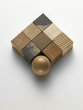 cubes and wooden ball - cubi e sfera di legno