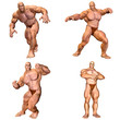 Muscular Men Pack - 1of2
