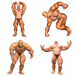 Muscular Men Pack - 2of2