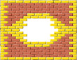 Brick frame