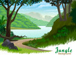 TROPICAL JUNGLE TREES AND SCENIC PATHWAY TROPICAL JUNGLE TREES AND SCENIC PATHWAY