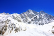 Beautiful view of mountains in the Elbrus area. Panorama