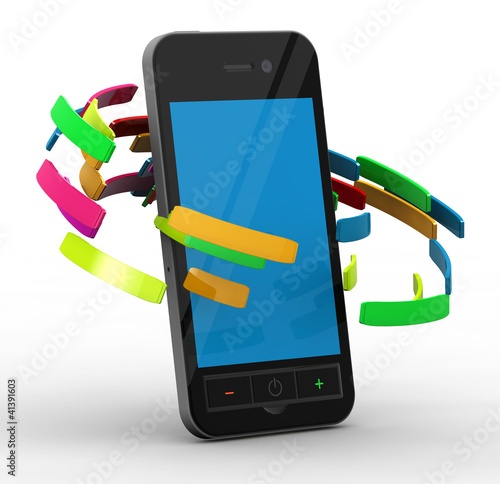 Illustration: smartphone tech smartphone tech