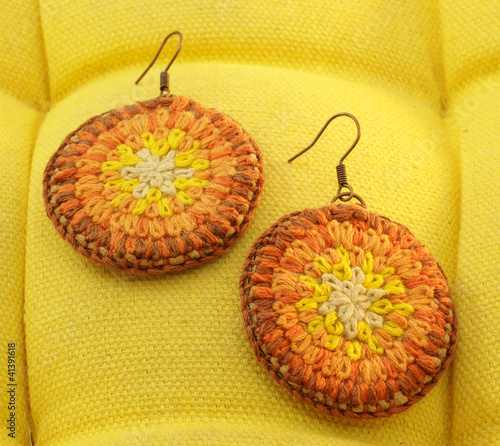 Knitted Earrings