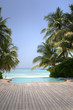 Luxury tropical Infinity Pool on the Maldives