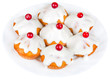 delicious cake with icing