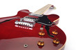 E-Gitarre, Semiakustik, Cherry Red