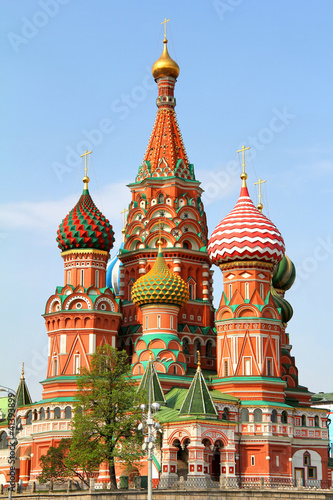 Foto: Saint Basil's Cathedral in Moscow, Russia Saint Basil's Cathedral in Moscow, Russia