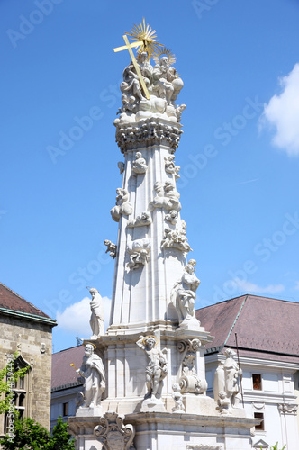 Foto: Holy trinity column in Budapest, Hungary Holy trinity column in Budapest, Hungary
