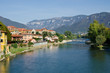 Bassano del Grappa from the bridge