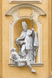 Symbols in arts - Saint Martin helps poor man.