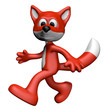 laufender fuchs