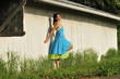 retro beauty in the country