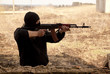 Man with gun