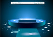 Vektor: Blue vector podium Blue vector podium