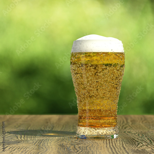 Illustration: Fresh beer Fresh beer