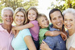 Photo: Three generation family in the country Three generation family in the country