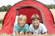 Foto: Young boys on camping trip Young boys on camping trip