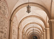 Arch in the Cloister in Montserrat