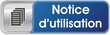 bouton notice d'utilisation