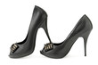 black shoes