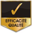 bouton efficacité qualité