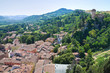Panoramic view of Brisighella. Emilia-Romagna. Italy. Panoramic view of Brisighella. Emilia-Romagna. Italy.