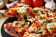Ham and Mushroom Pizza Ham and Mushroom Pizza