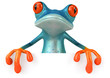 Blue frog