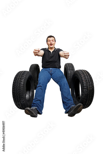 Photo: Driving an invisible car Driving an invisible car