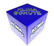 3D Blauwuerfel - KLIMASCHUTZ