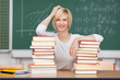 studentin in der vorlesung