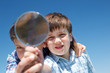 Kids exploring world