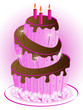Pink cake