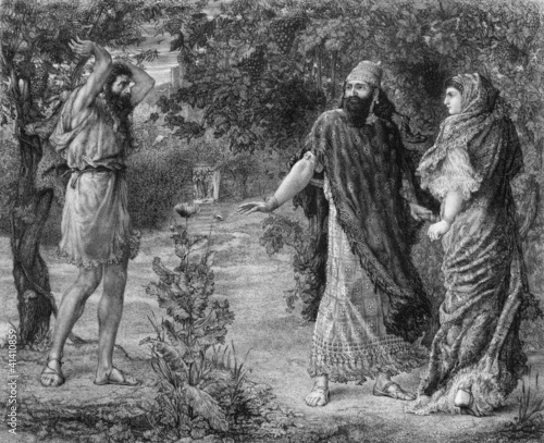 Foto: Eliah and Ahab - lithography Eliah and Ahab - lithography