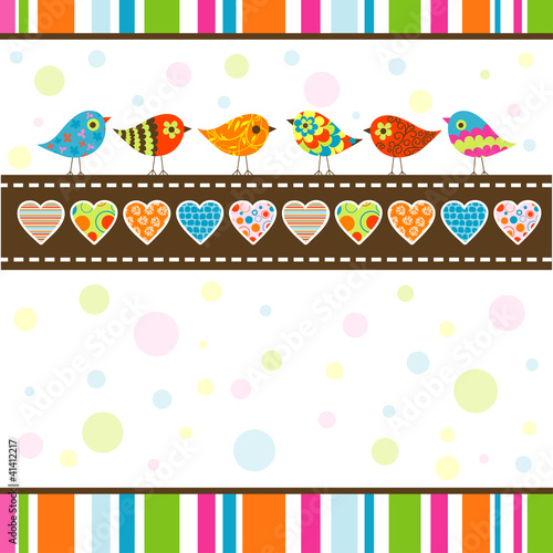 Vektor: Template greeting card, vector Template greeting card, vector