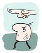 Pointing finger