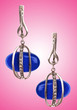 Jewellery concept with nice earrings