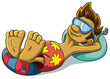 Relaxing Summer Boy