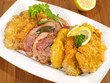 Verschiedene Schnitzel