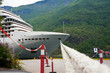 Photo: Cruise ship standing at the berth Cruise ship standing at the berth