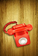Foto: overhead red phone overhead red phone
