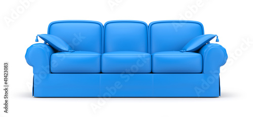 Illustration: Blue Sofa Blue Sofa