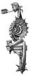 Italian holder of the torch, 15th century