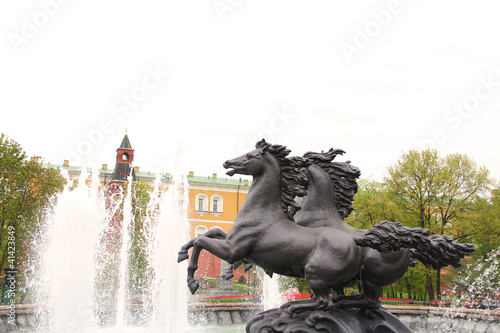 Photo: Four Seasons Moscow Fountain Four Seasons Moscow Fountain