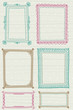 decorative labels,vector