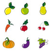 vegetables, fruits