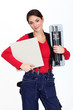 Portrait of a tile fitter